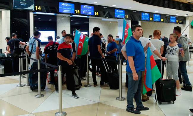Rio-2016: Azərbaycan idmançıları Braziliyaya yollanır - FOTOLAR Rio-2016: Azərbaycan idmançıları Braziliyaya yollanır - FOTOLAR
