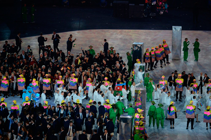 Rio-2016: Olimpiadanın açılış mərasimi - FOTOLAR